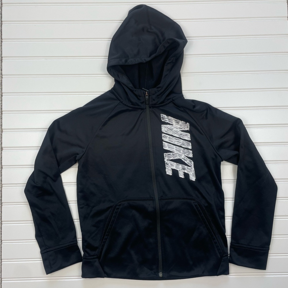 Nike youth zip-up dri-fit jacket Medium standard fit